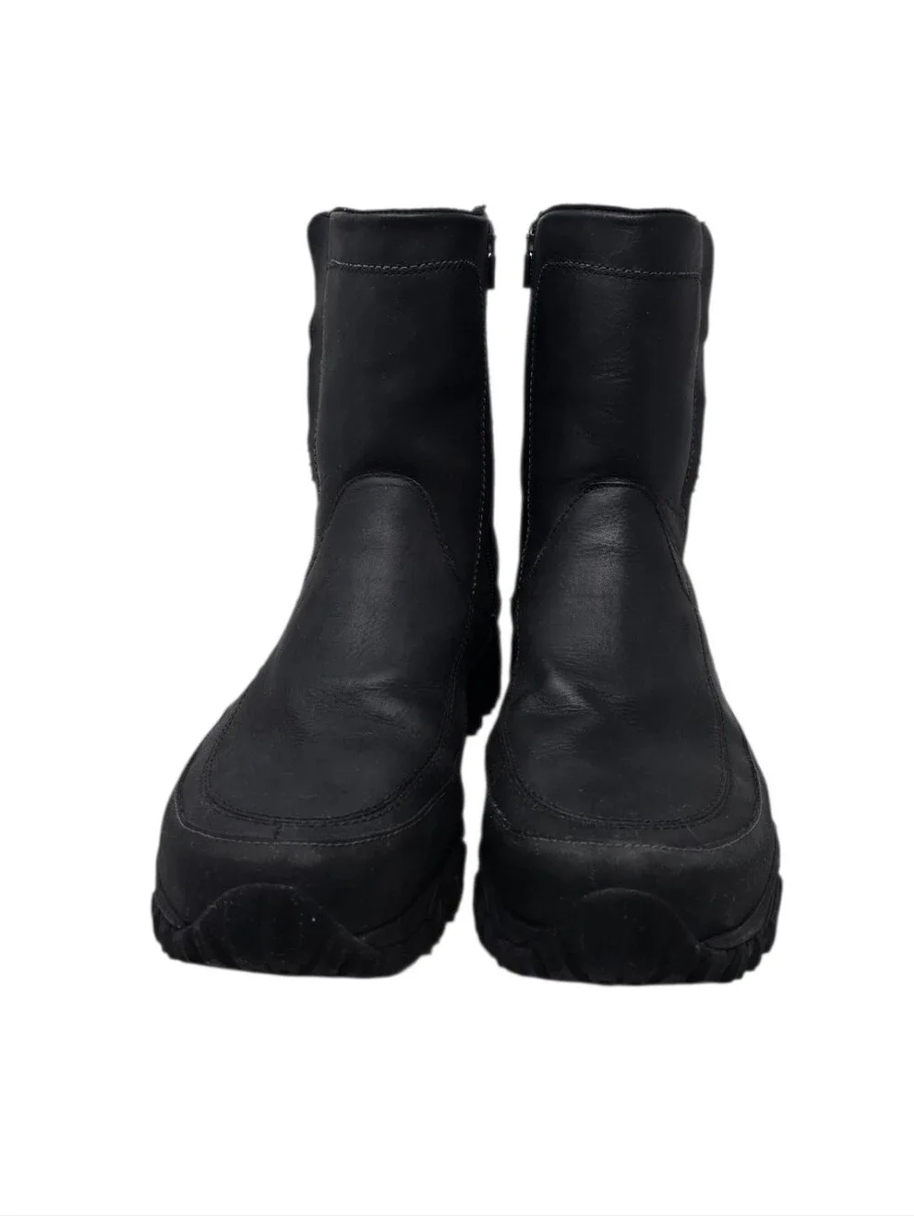 Merrell Waterproof Shiver Zip Winter Snow Boots Leather & Rubber Men's 13 Black